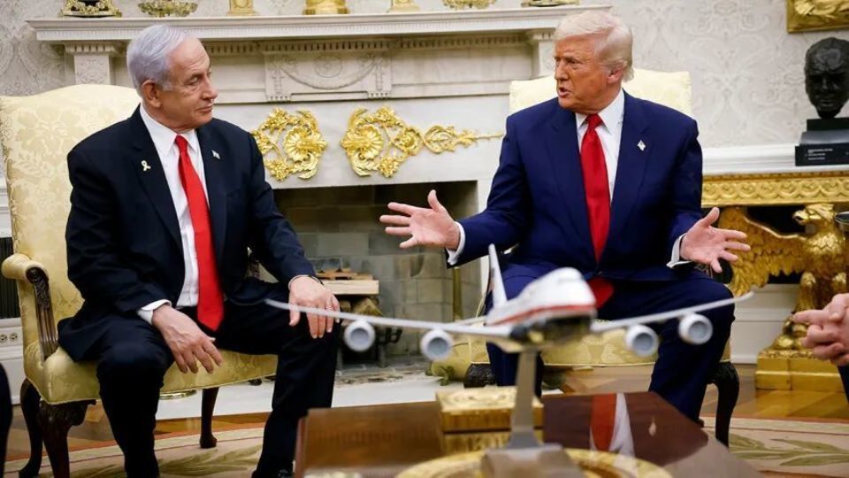 مشاجره لفظی ترامپ و نتانیاهو بر سر واقعیت قحطی در غزه مشاجره لفظی ترامپ و نتانیاهو بر سر واقعیت قحطی در غزه