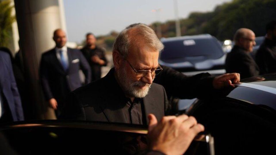 دیدار لاریجانی با رئیسجمهور لبنان دیدار لاریجانی با رئیسجمهور لبنان