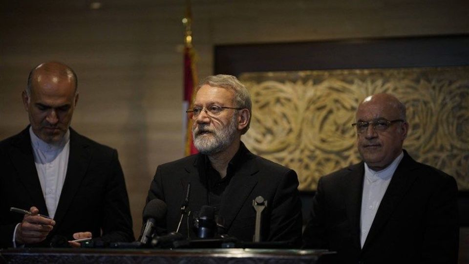 لاریجانی: من مسئول امنیت ملی کشورم هستم/ اگر دولت لبنان از ما کمک نظامی بخواهد، قبول میکنیم لاریجانی: من مسئول امنیت ملی کشورم هستم/ اگر دولت لبنان از ما کمک نظامی بخواهد، قبول میکنیم