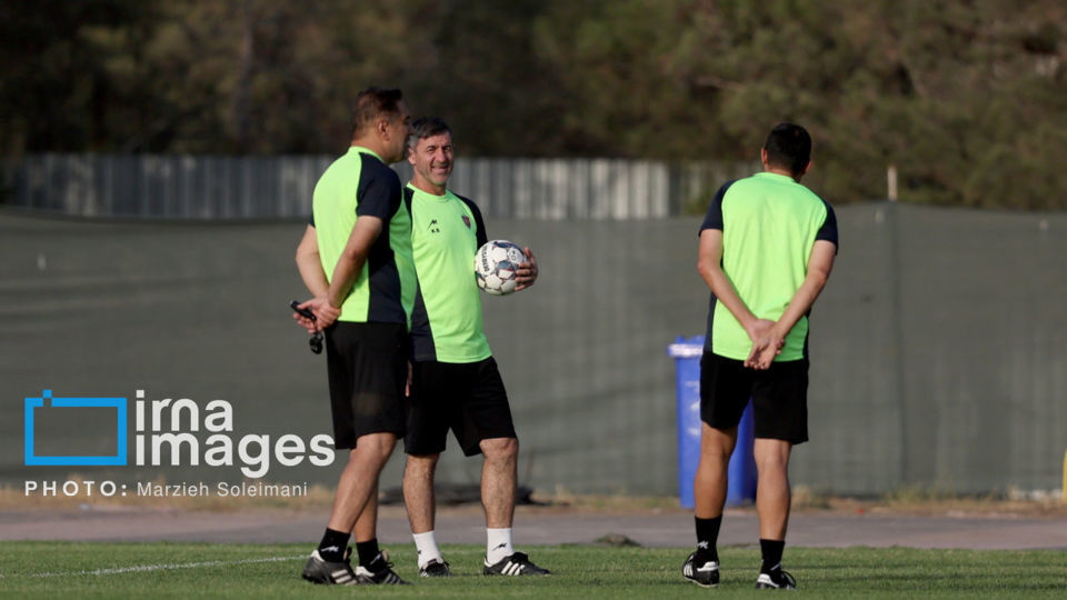 تمرین تیم فوتبال پرسپولیس