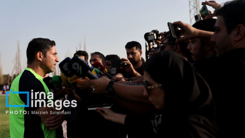 تمرین تیم فوتبال پرسپولیس