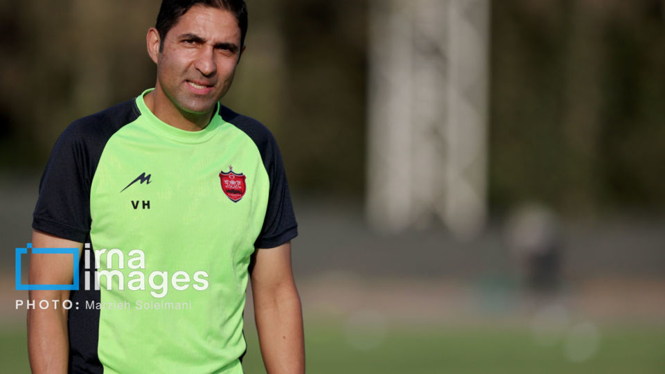 تمرین تیم فوتبال پرسپولیس