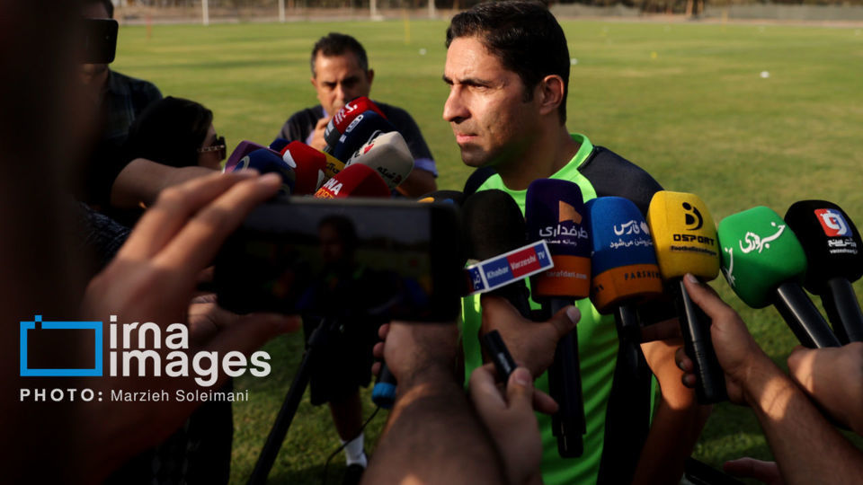 تمرین تیم فوتبال پرسپولیس