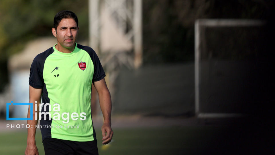 تمرین تیم فوتبال پرسپولیس
