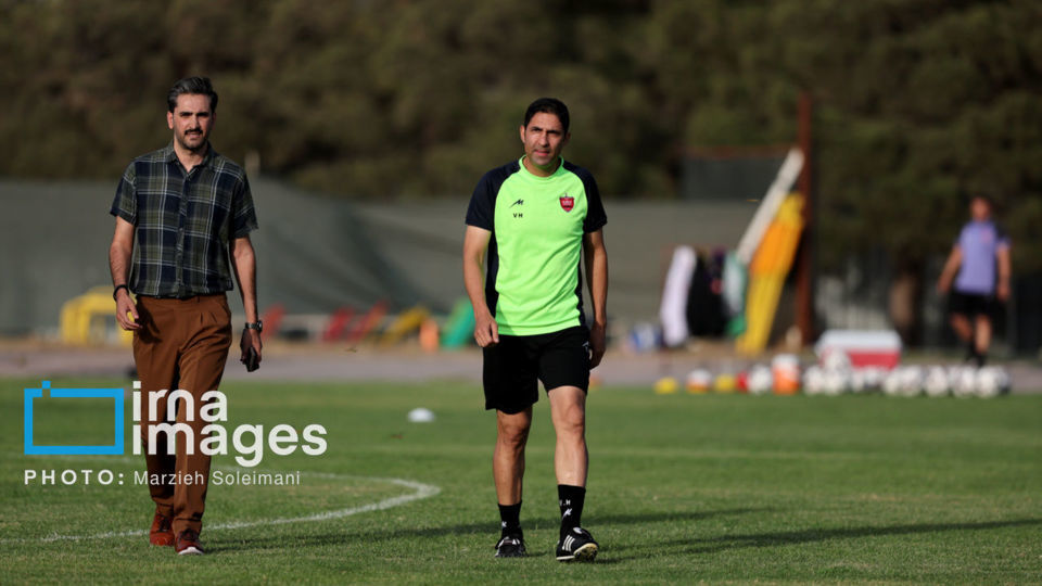 تمرین تیم فوتبال پرسپولیس