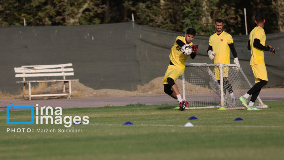 تمرین تیم فوتبال پرسپولیس