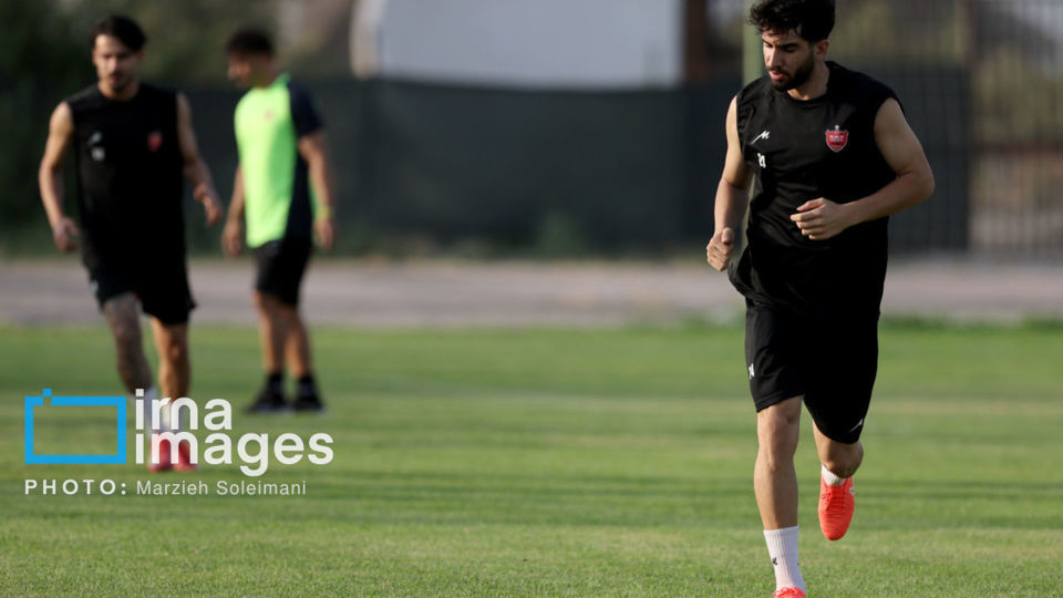 تمرین تیم فوتبال پرسپولیس