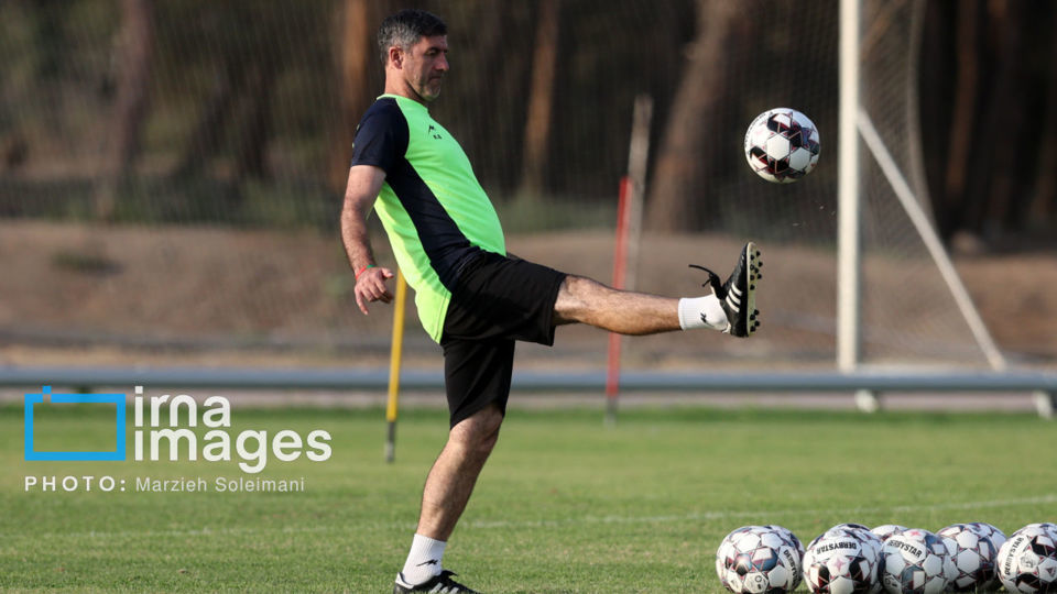 تمرین تیم فوتبال پرسپولیس