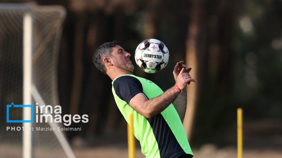 تمرین تیم فوتبال پرسپولیس