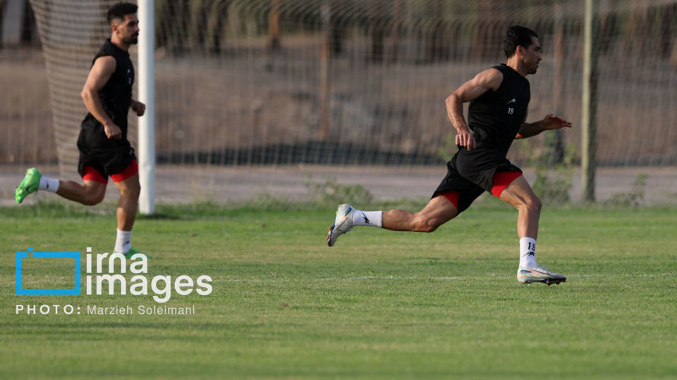 تمرین تیم فوتبال پرسپولیس