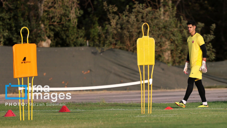 تمرین تیم فوتبال پرسپولیس