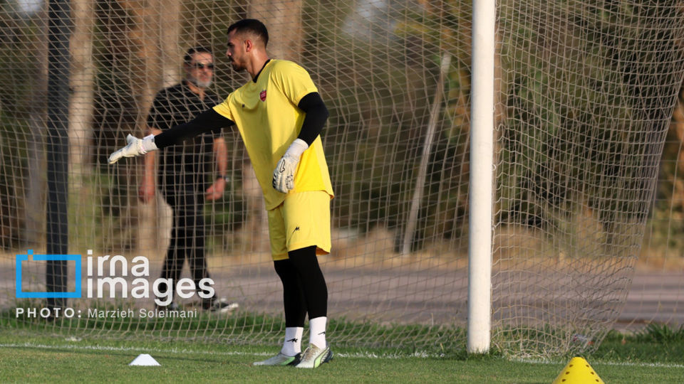 تمرین تیم فوتبال پرسپولیس