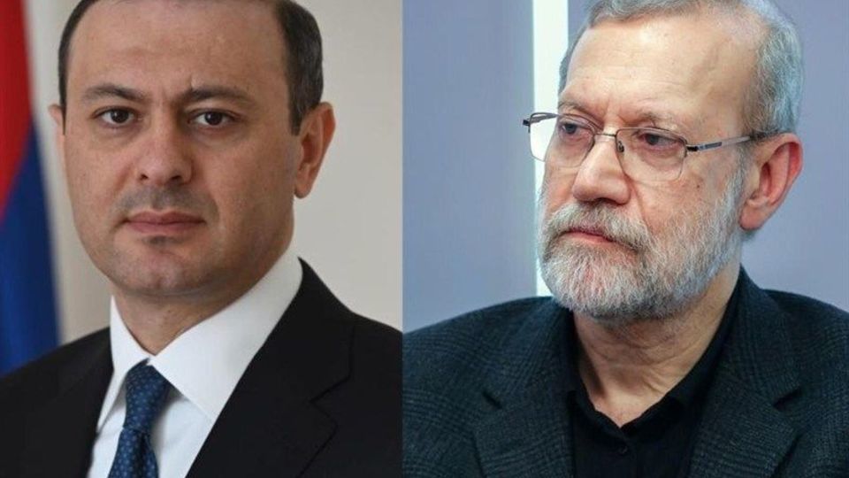 رایزنی مقام امنیتی ارمنستان با علی لاریجانی رایزنی مقام امنیتی ارمنستان با علی لاریجانی