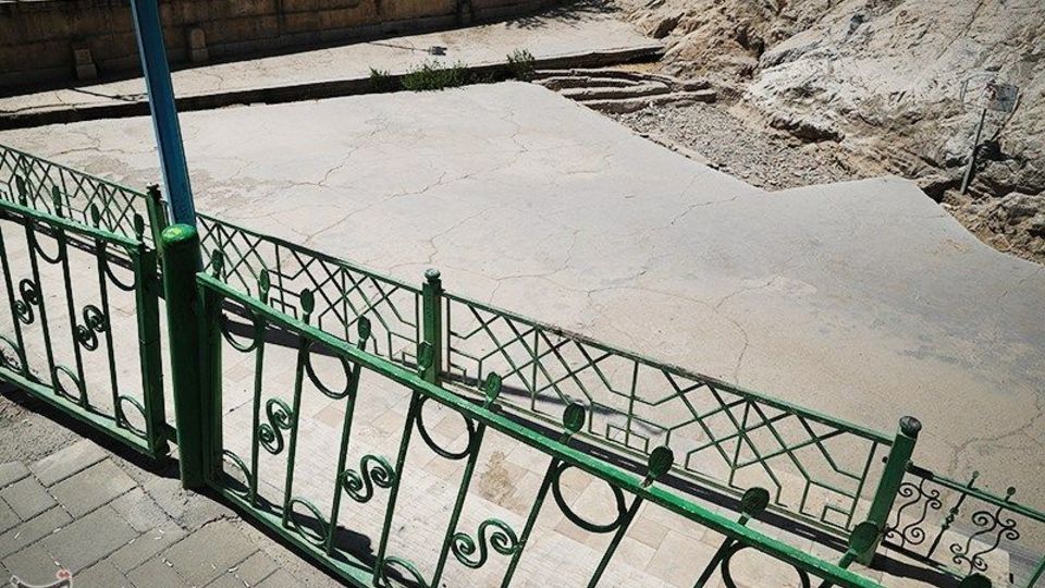 خشک شدن چشمه علی شهر ری