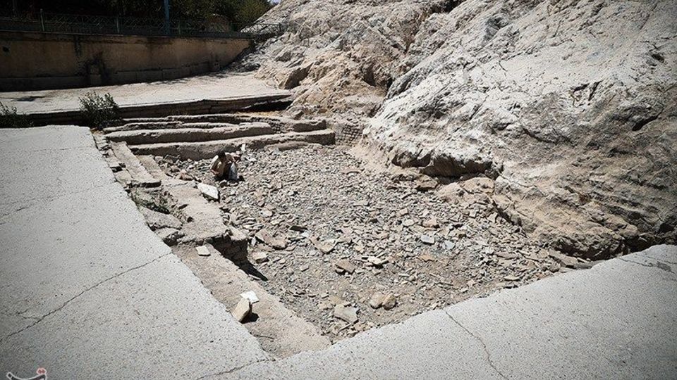 خشک شدن چشمه علی شهر ری