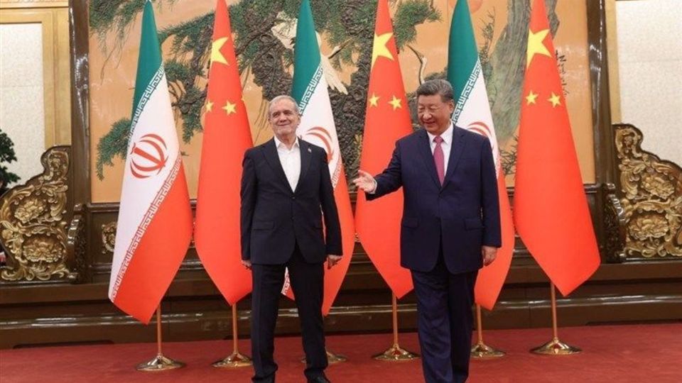 شیجینپینگ: ایران، شریک راهبردی چین است/ پزشکیان: چین میتواند روی ایران به عنوان متحدی قوی حساب کند شیجینپینگ: ایران، شریک راهبردی چین است/ پزشکیان: چین میتواند روی ایران به عنوان متحدی قوی حساب کند