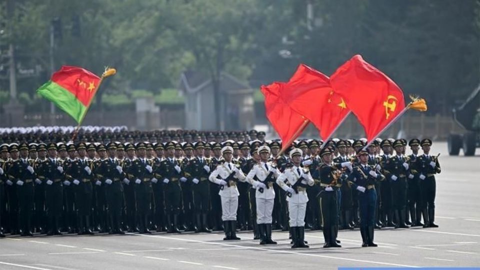 مراسم رژه نیروهای مسلح چین به مناسبت هشتادمین سال پایان جنگ جهانی مراسم رژه نیروهای مسلح چین به مناسبت هشتادمین سال پایان جنگ جهانی