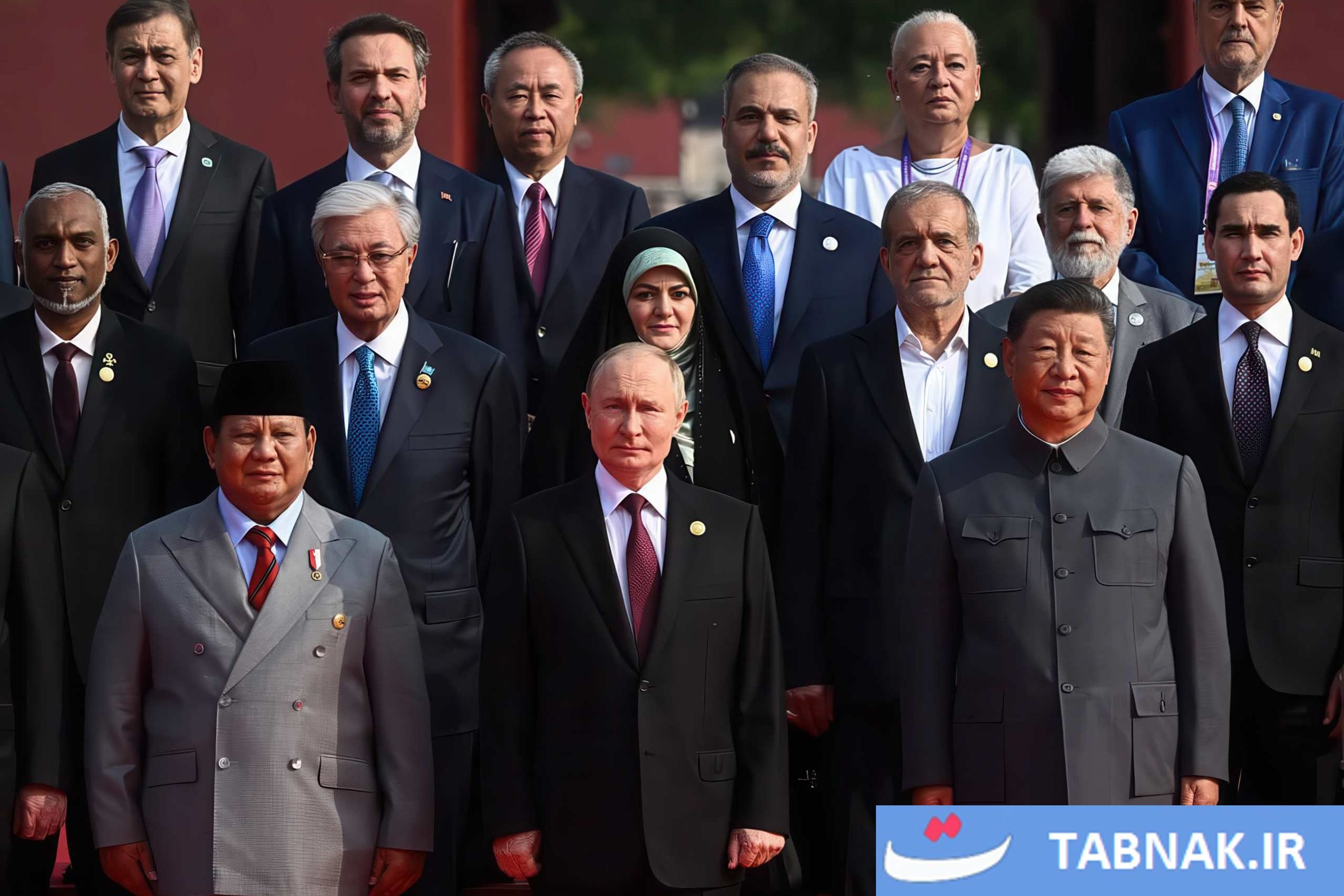 مراسم رژه نیروهای مسلح چین به مناسبت هشتادمین سال پایان جنگ جهانی