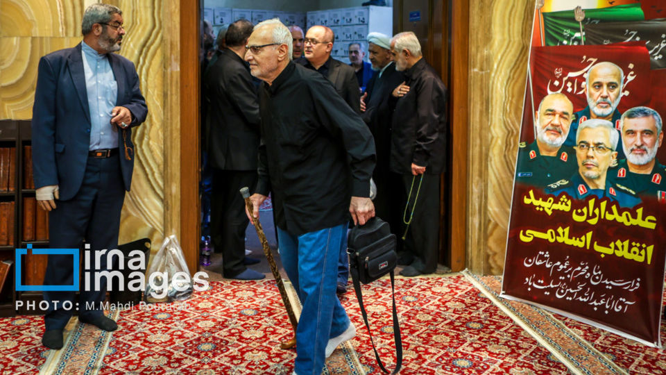 مجلس ترحیم چهلم «احمد توکلی»