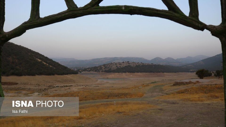 خشک شدن سد شاه قاسم - یاسوج