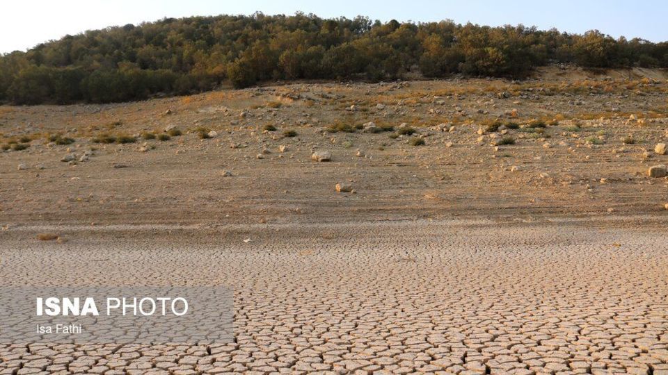 خشک شدن سد شاه قاسم - یاسوج