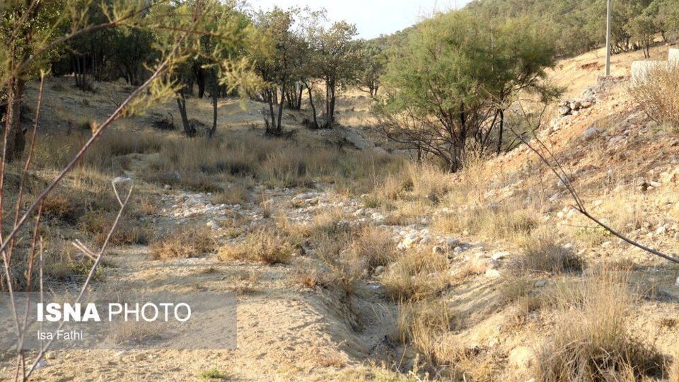 خشک شدن سد شاه قاسم - یاسوج