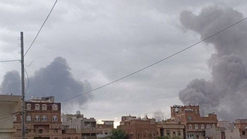 فعال شدن پدافند صنعا همزمان با حمله مجدد جنگندههای رژیم صهیونیستی فعال شدن پدافند صنعا همزمان با حمله مجدد جنگندههای رژیم صهیونیستی