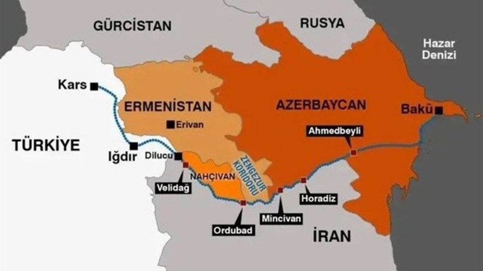 طرح جدید ترکیه برای دور زدن ارمنستان طرح جدید ترکیه برای دور زدن ارمنستان