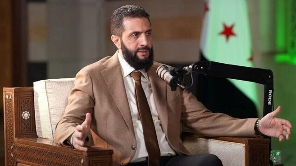 الجولانی: به توافق با اسرائیل نزدیکیم/عملیات ترکیه علیه قسد محتمل است الجولانی: به توافق با اسرائیل نزدیکیم/عملیات ترکیه علیه قسد محتمل است