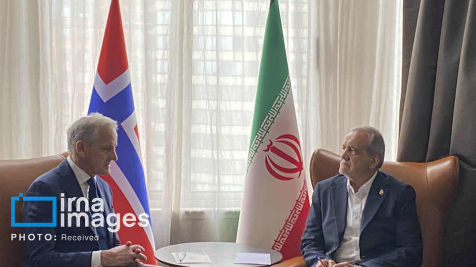 پزشکیان با نخست وزیر نروژ دیدار و گفت وگو کرد پزشکیان با نخست وزیر نروژ دیدار و گفت وگو کرد