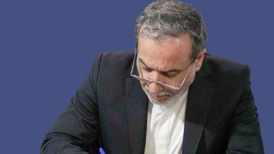 نامه عراقچی به گوترش در مورد غیرقانونی بودن بازگرداندن قطعنامههای لغوشده شورای امنیت علیه ایران نامه عراقچی به گوترش در مورد غیرقانونی بودن بازگرداندن قطعنامههای لغوشده شورای امنیت علیه ایران