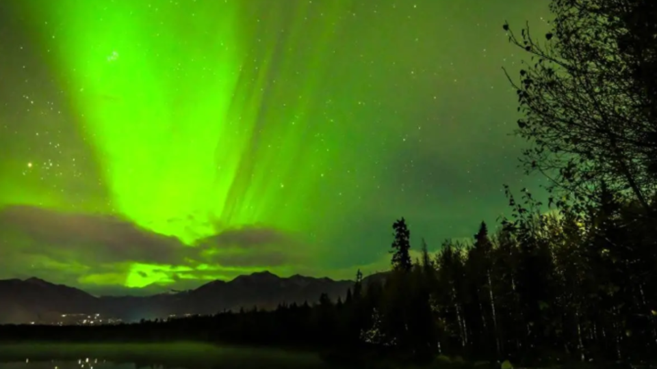 معجزه‌ای که شب آلاسکا را روشن کرد