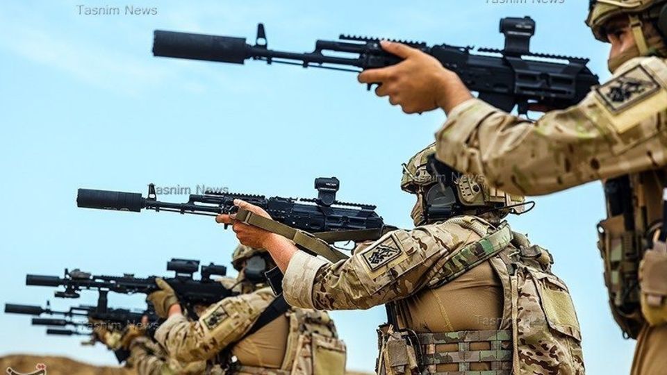 تمرینات تاکتیکی فاتحین با تجهیزات جدید