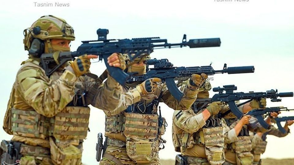 تمرینات تاکتیکی فاتحین با تجهیزات جدید