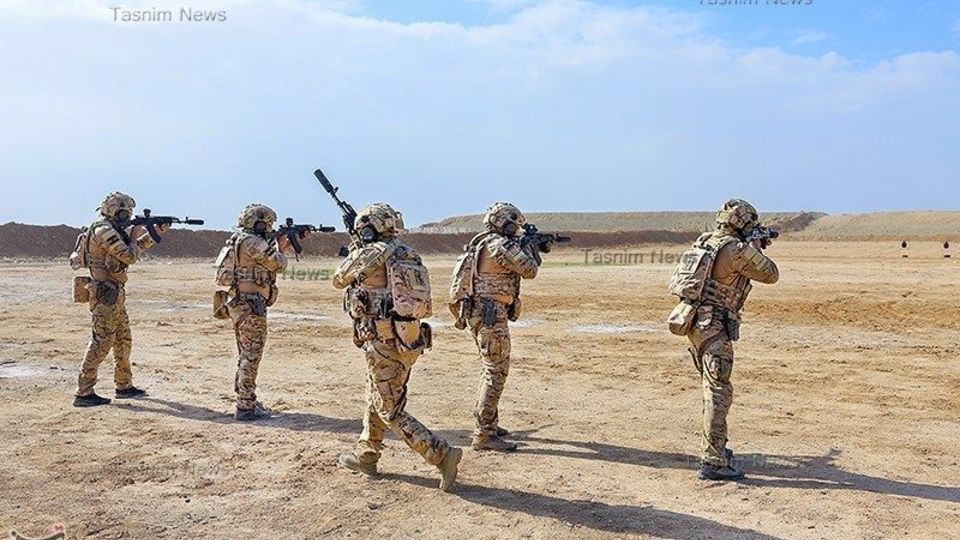 تمرینات تاکتیکی فاتحین با تجهیزات جدید