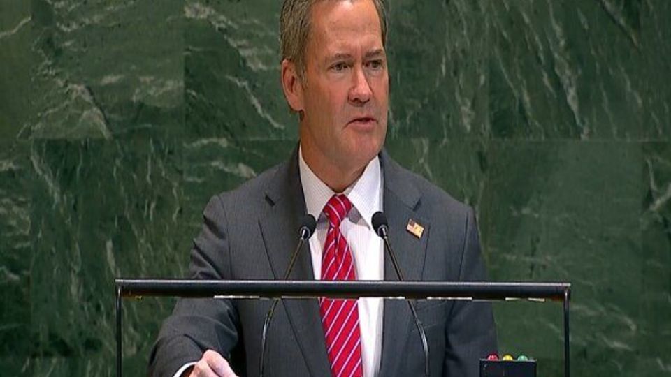 دفاع وقیحانه نماینده آمریکا در سازمان ملل از وتو کردن آتشبس در غزه دفاع وقیحانه نماینده آمریکا در سازمان ملل از وتو کردن آتشبس در غزه