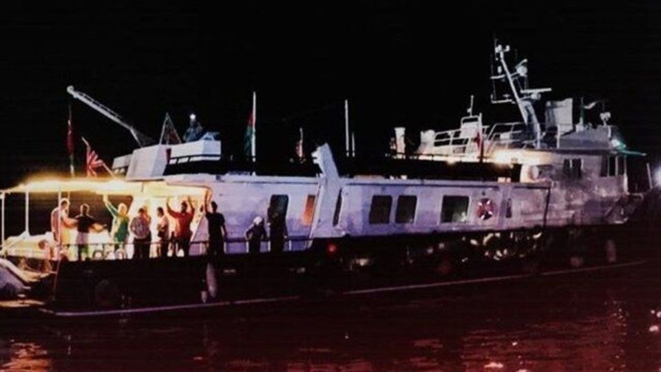 توقف ناوگان «الصمود» از سوی نیروی دریایی رژیم صهیونیستی توقف ناوگان «الصمود» از سوی نیروی دریایی رژیم صهیونیستی