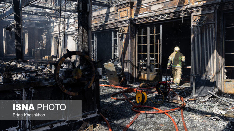 آتش‌سوزی یک رستوران در شهرک غرب