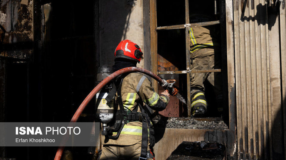 آتش‌سوزی یک رستوران در شهرک غرب