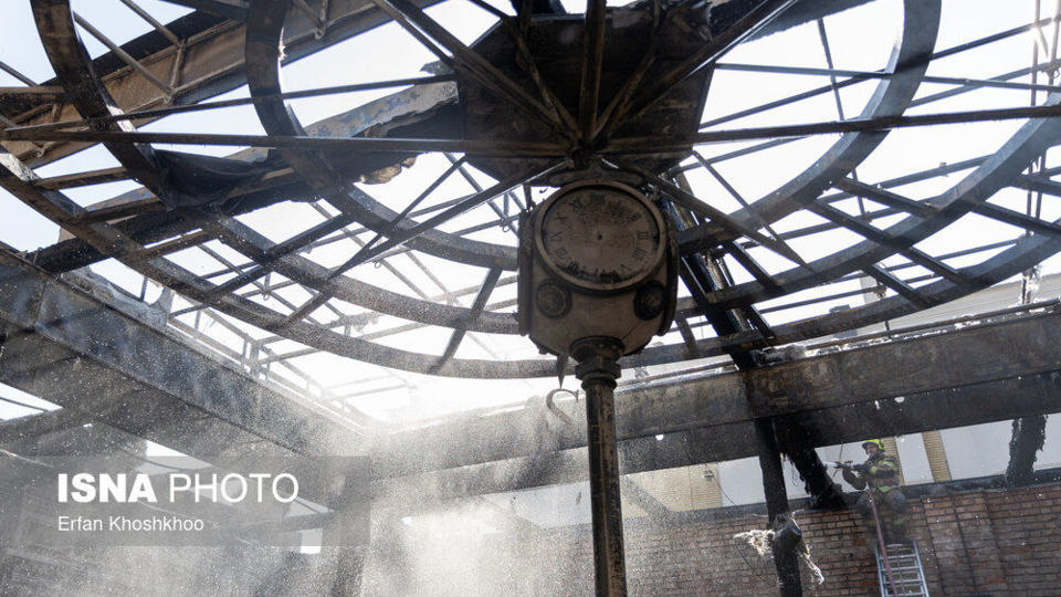 آتش‌سوزی یک رستوران در شهرک غرب