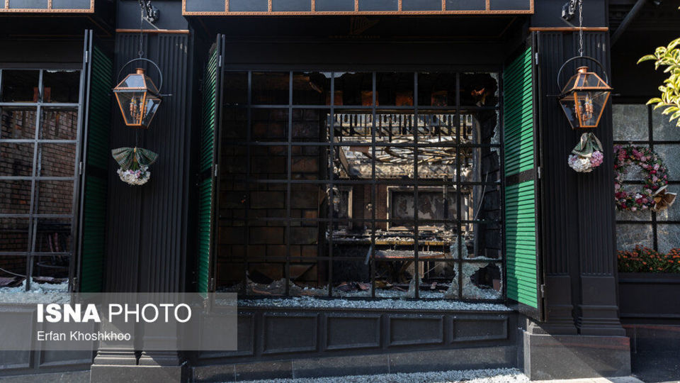 آتش‌سوزی یک رستوران در شهرک غرب