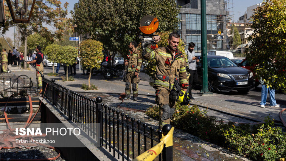 آتش‌سوزی یک رستوران در شهرک غرب