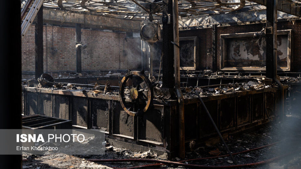 آتش‌سوزی یک رستوران در شهرک غرب