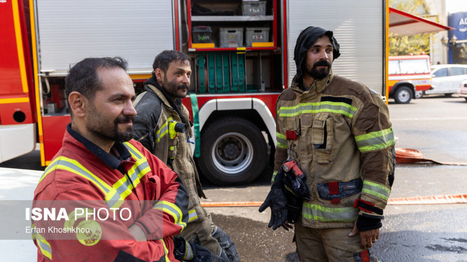 آتش‌سوزی یک رستوران در شهرک غرب