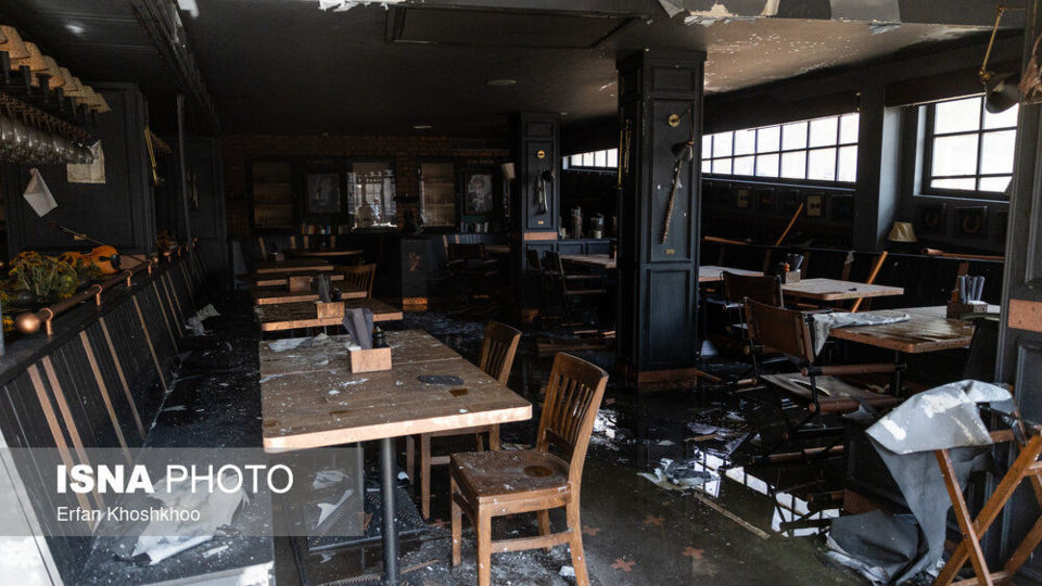 آتش‌سوزی یک رستوران در شهرک غرب