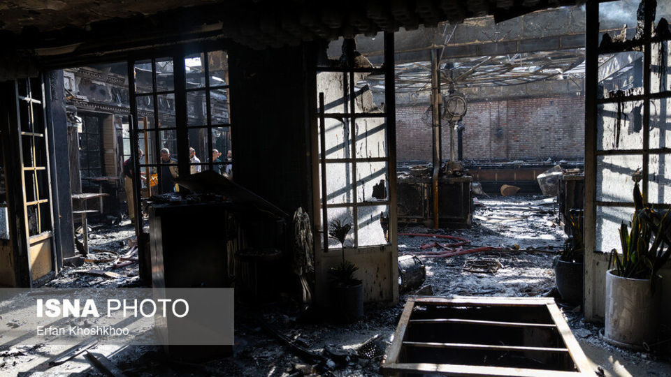 آتش‌سوزی یک رستوران در شهرک غرب