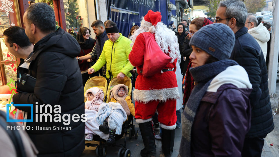 بابانوئل میهمان شبانه میرزا