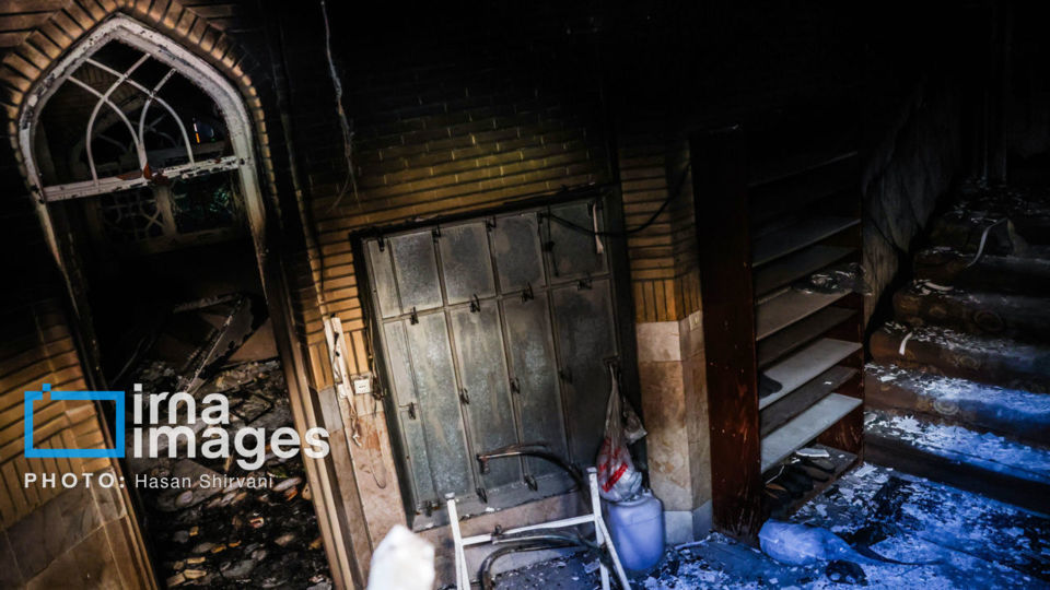 تخریب و آتش‌سوزی اموال شخصی و عمومی در تهران