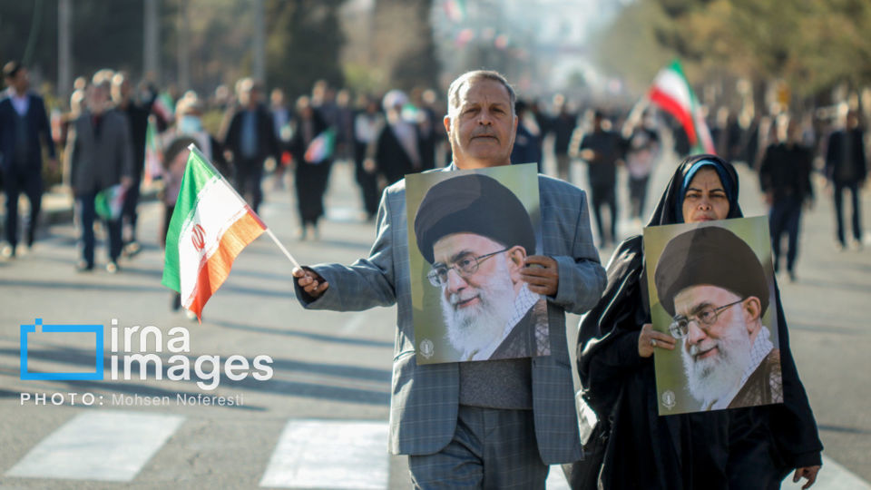 تجمع همبستگی ملی و تشییع شهدای امنیت در سراسر کشور
