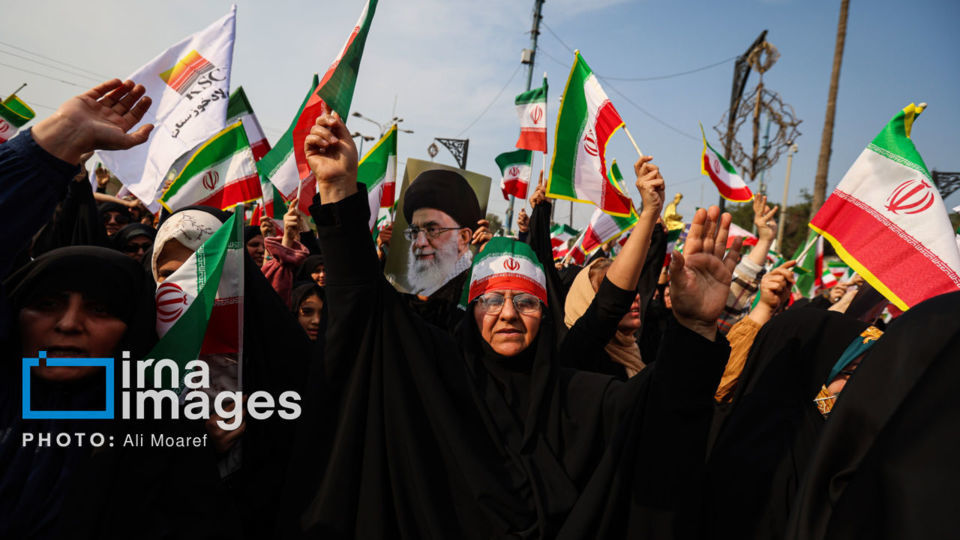 تجمع همبستگی ملی و تشییع شهدای امنیت در سراسر کشور